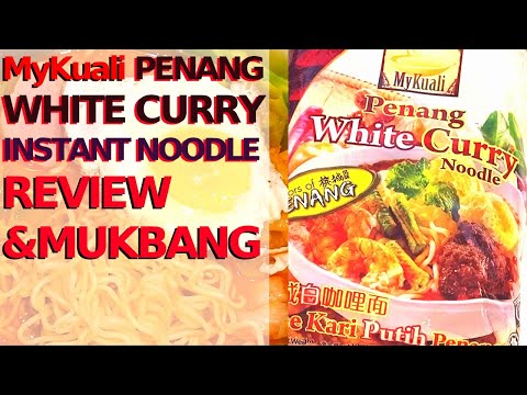 MyKuali Penang White curry Instant Noodle Review & Mukbang