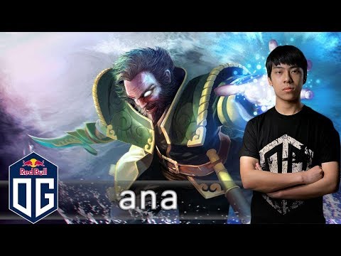 OG.ana Kunkka Gameplay - Unranked Match - OG Dota 2.
