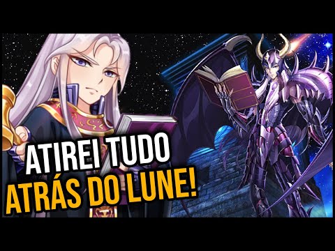 ATIREI TUDO ATRÁS DO LUNE! DEU BOM!? - SAINT SEIYA AWAKENING