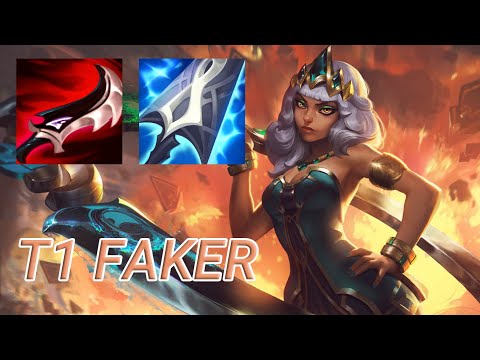 T1 Faker Qiyana Mid VS Neeko | KR GrandMaster Patch 13.17