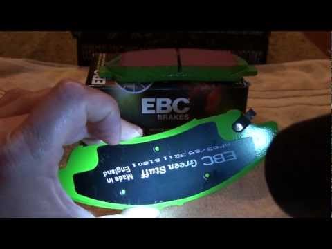 EBC Brake Pad upgrade(GreenStuff) Honda Pilot 09