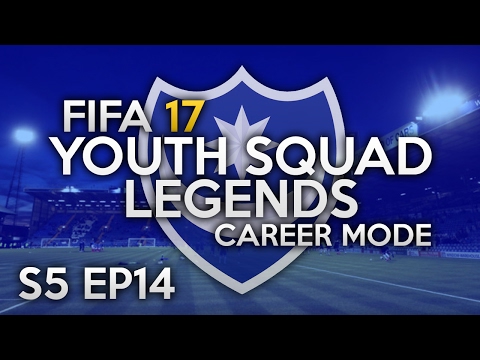 FIFA 17 CAREER MODE | S5 EP14 | HAT TRICK OF GREAT GOALS! | YOUTH SQUAD LEGENDS