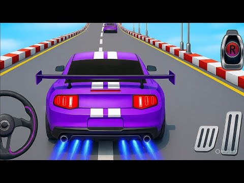 Mega Ramp Monster Car Racing 3D - Extreme Car Stunts - Android Gameplay