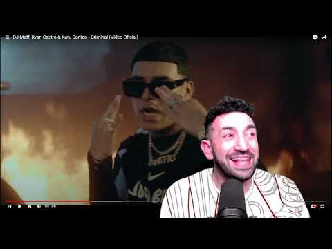 DJ Maff, Ryan Castro & Kafu Banton - Criminal (Video Oficial)(OPINIÓN/REACCIÓN) J. To 💜