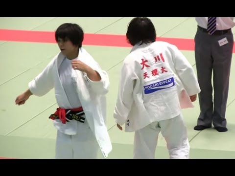 JUDO 大川愛 × 安松春香 全日本学生柔道体重別2012-929