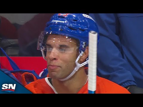 Oilers' Darnell Nurse Scores From Sharp Angle As Igor Shesterkin Loses Track Of Puck