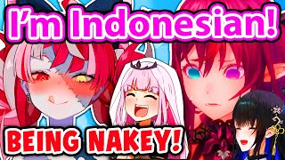 Calli and Nerissa Immediately Laugh After Ollie Said This 【Hololive】