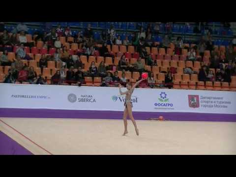 Anastasiia Sergeeva (RUS)  ball  Grand Prix Moscow 2017