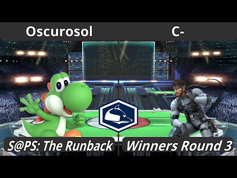 S@PS: The Runback Ultimate Singles - Oscurosol vs C- Winners Round 3
