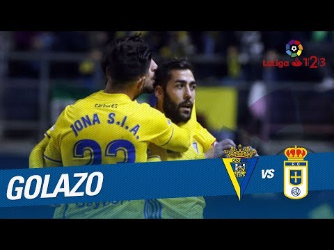 Golazo de Alberto Perea (1-1) Cádiz CF vs Real Oviedo