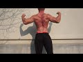 Raw Muscle God Flexing OUTSIDE