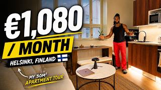 What €1,080/Month Gets You in Helsinki, Finland 🇫🇮 | My 30m² Apartment Tour