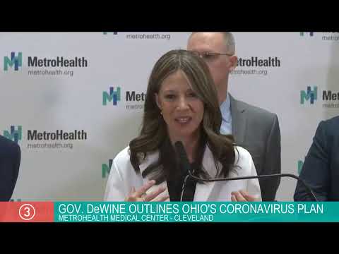 マイク・デワイン州知事、オハイオ州のコロナウイルス計画の概要を発表 (Gov. Mike DeWine outlines Ohio's coronavirus plan)