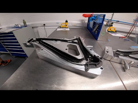 Hope HB-130 test bike factory pick up