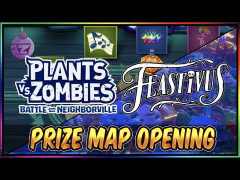 Feastivus Prize Map Bulb Opening & Capsule Opening | Plants vs Zombies Battle For Neighborville