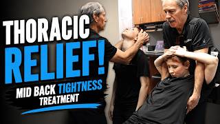 Years of Mid Back Tightness... Instantly Released? | Chiropractic Adjustment