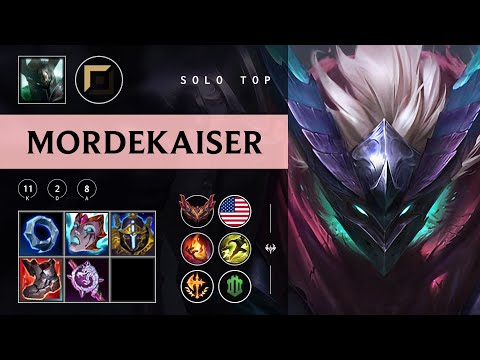 Mordekaiser Top vs Shen - NA Grandmaster Patch 25.24
