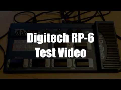 DigiTech RP6 1990s Guitar Signal Processor, Foot controller & Preamp image 12