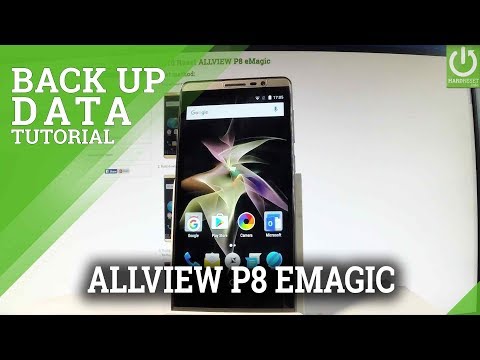 How to Back Up Data in ALLVIEW P8 eMagic - Turn On Google Backup