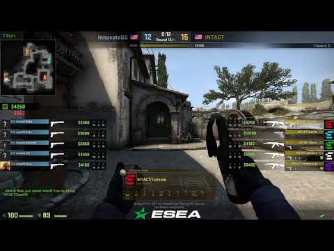 Highlight: ESEA Main Map 7 - iNTACT vs InovateGG #10