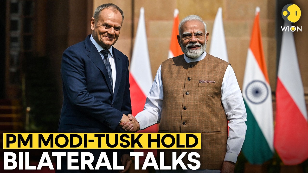 PM Modi-Tusk Summit LIVE: India-Poland Ties in Focus as Modi Holds Talks With Donald Tusk | WION