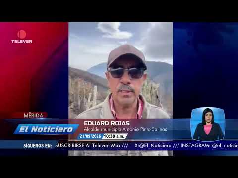 Incendio consume más de 160 hectáreas en Mérida – El Noticiero emisión meridiana 21/09/26