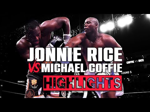Jonnie Rice vs. Michael Coffie I HIGHLIGHTS I #RiceCoffie #CoffieRice #JonnieRice #MichaelCoffie