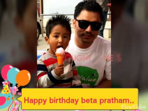 Happy birthday pratham