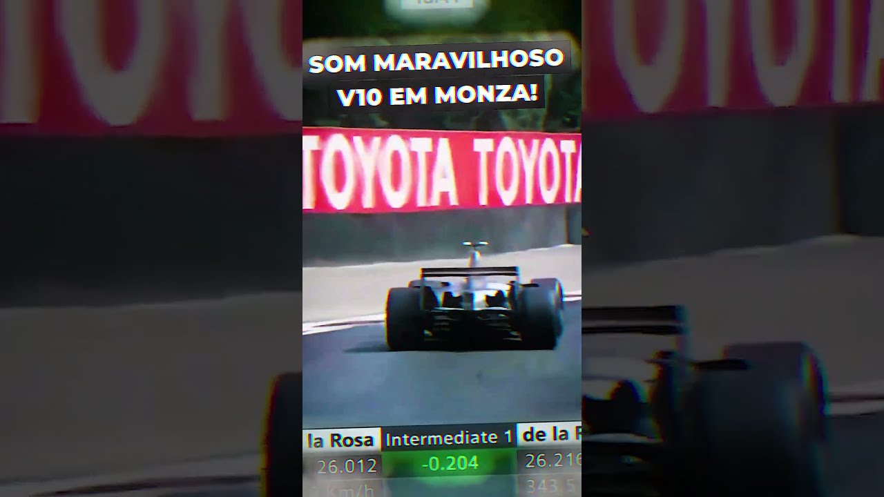 APRECIE essa MÁQUINA em Monza! 😍🔈