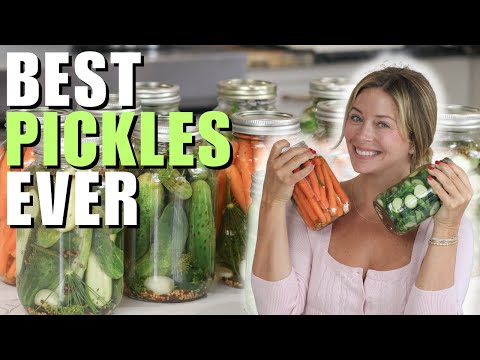The CRUNCHIEST Dill Pickles You'll Ever Make! (Easy Recipe)