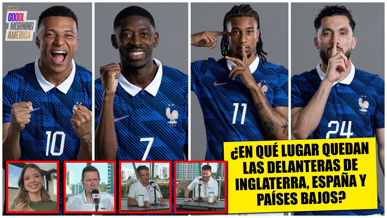 FRANCIA tiene DELANTERA más TEMIBLE del MUNDIAL con MBAPPÉ, DEMBÉLÉ y OLISE | Goool Morning America