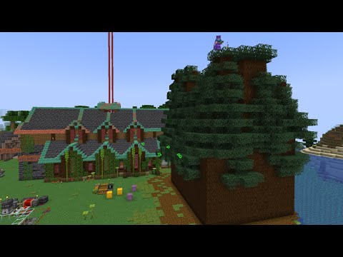 Dunners Duke - 1.19 Update! INSANE Minecraft Wood Cutting!