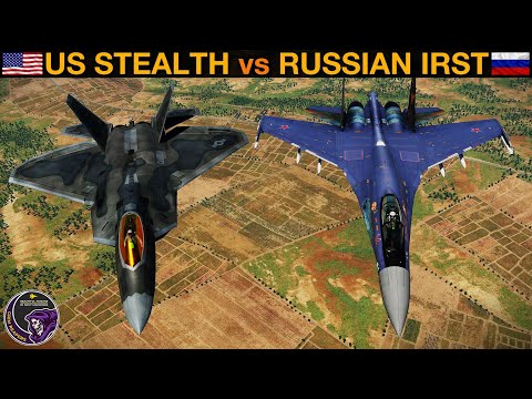 F-22 Raptor vs Su-35 (US Stealth vs Russian IRST): BVR Battle | DCS