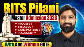 Notes: How to Get Admission In BITs Pilani Masters | With And Without GATE | Complete Information