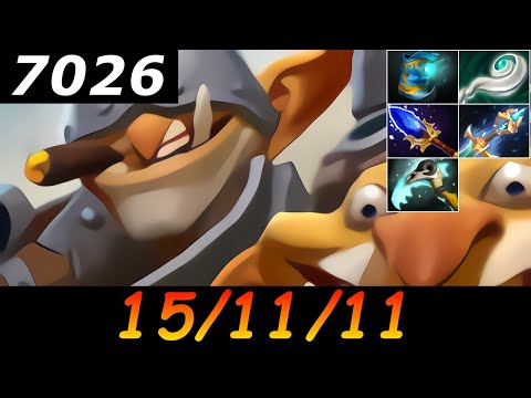 Dota 2 Techies 7026 MMR 15/11/11 (Kills/Deaths/Assists) Ranked Full Gameplay