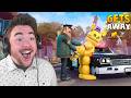 Fast Fredbear But HE GETS ARRESTED