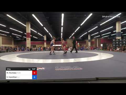 61 Kg Rr Rnd 2 - Marissa Rumsey, Team Pennsylvania Vs Valerie Hamilton, Illinois 14d2