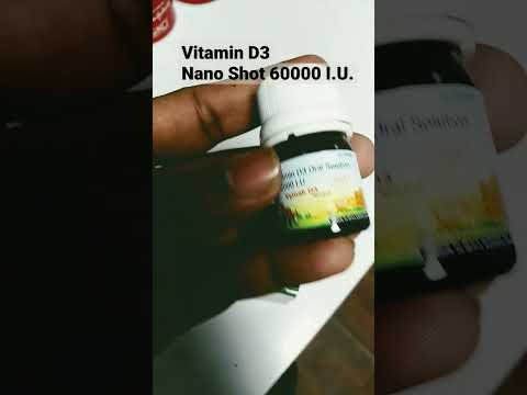 Vitamin D3 Nano Shot #vitaminD #vitamin #Diet