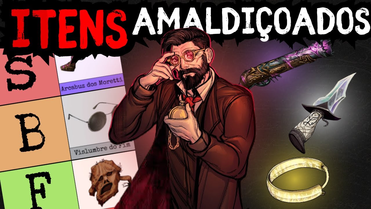 Ranqueando e Explicando TODOS os ITEMS AMALDIÇOADOS! - Ordem Paranormal RPG
