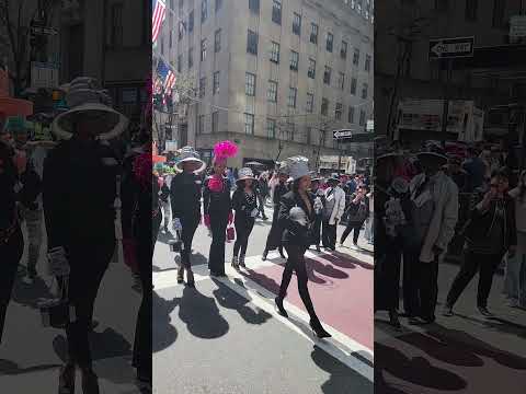 NYC Views Easter Parade Midtown Manhattan#shorts #manhattandistrict #manhattanview