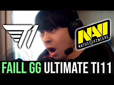 T1 vs NaVi - GG FAIL Ultimate on The International 2022