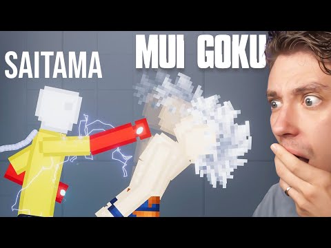 Reacting To MUI GOKU vs SAITAMA Rematch in people playground
