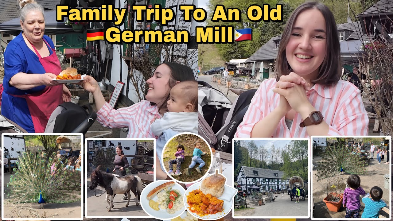 Our Daytour to an old German Mill - Exploring Germany with my Pinoy German Family
