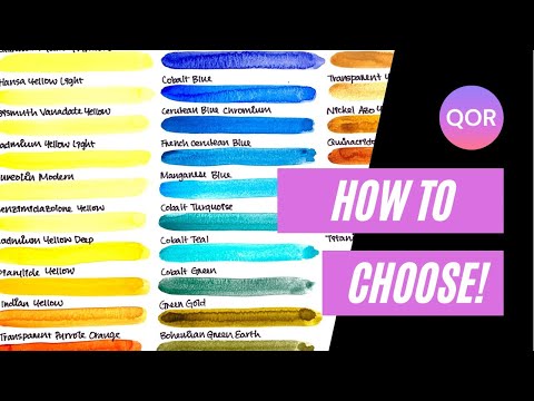 How to select the right QoR colors for you - Swatching the FULL range of QoR Ep.19