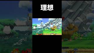 ドンキーコングでの好プレイの理想と現実【スマブラSP】
