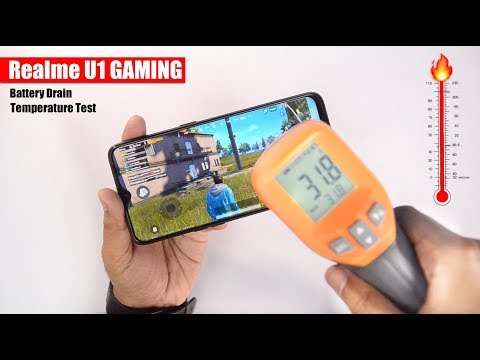 Realme U1 Extreme Gaming, Heating & Battery Drain Test [PUBG, Asphalt 9, ROS, NFS, MC5] 🔥