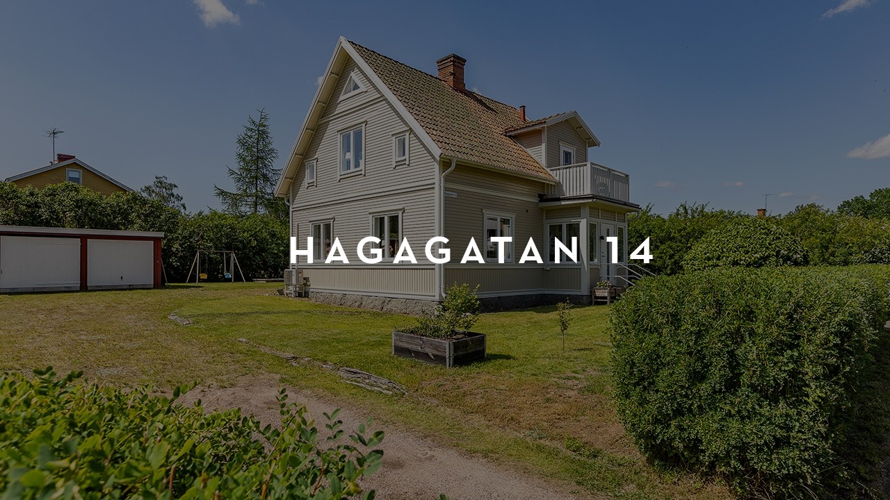 4 rum Villa på Hagagatan 14 Eksjö kommun - video