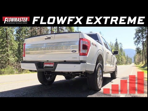 2021 Ford F-150 2.7L, 3.5L,5.0L - FlowFX Extreme Cat-Back Exhaust System - 718117