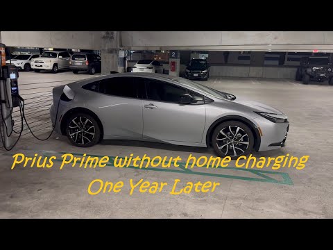 One Year Review Prius Prime without Home Charging