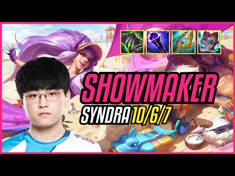 SHOWMAKER - SYNDRA vs LUCIAN MID - EUW CHALLENGER - PATCH 11.9